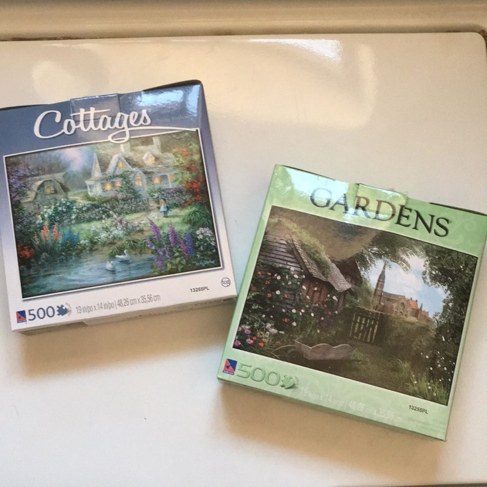 Cottage and garden 500 piece puzzles
